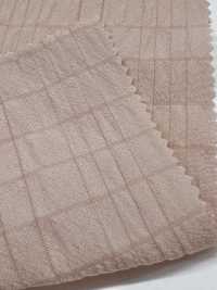 KKF3068-W-D1 Sara Seersucker Check[Fabrication De Textile] Uni Textile(Atelier Komon) Sous-photo