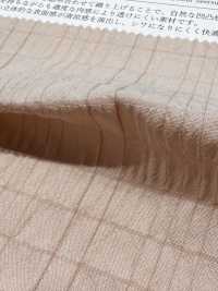 KKF3068-W-D1 Sara Seersucker Check[Fabrication De Textile] Uni Textile(Atelier Komon) Sous-photo