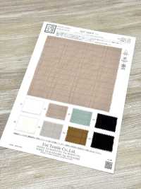 KKF3068-W-D1 Sara Seersucker Check[Fabrication De Textile] Uni Textile(Atelier Komon) Sous-photo