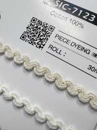SIC-7123 Tresse En Dentelle De Coton[Ruban Ruban Cordon] SHINDO(SIC) Sous-photo