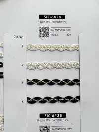 SIC-6424 Tresse Lamée En Rayonne[Ruban Ruban Cordon] SHINDO(SIC) Sous-photo