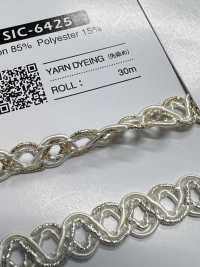 SIC-6425 Tresse Lamée En Rayonne[Ruban Ruban Cordon] SHINDO(SIC) Sous-photo