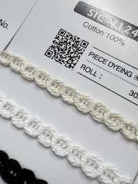 SIC-7124 Tresse En Dentelle De Coton[Ruban Ruban Cordon] SHINDO(SIC) Sous-photo