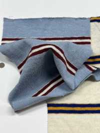 W-49432 Rayures Horizontales Cressail[Fabrication De Textile] Minami Sous-photo