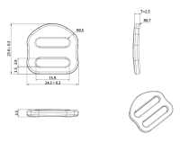 HH043 Altica Conehead Triglide[Boucles Et Anneau] Sous-photo