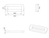 HH035 Boucle Carrée D'Altica[Boucles Et Anneau] Sous-photo