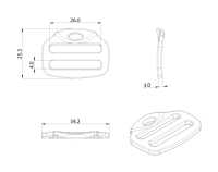 HH060-B Triglide De L'univers Altica[Boucles Et Anneau] Sous-photo