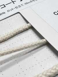 C2 Cordon En Matière Naturelle PARTIE 1 Coton 2 Cordon Rond Avec âme De 3,0 Mm[Ruban Ruban Cordon] Cordon Sous-photo