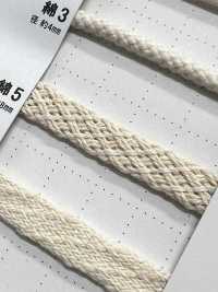 C5 Cordon En Matière Naturelle PARTIE 1 Coton 5 Cordon Pour Sac 8,0 Mm[Ruban Ruban Cordon] Cordon Sous-photo