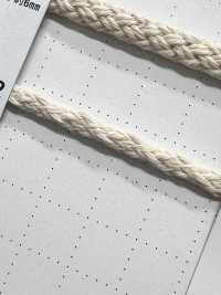 C12 Cordon En Matière Naturelle PARTIE 1, 12 % Coton, Cordon Rond, 4,0 Mm, Avec âme[Ruban Ruban Cordon] Cordon Sous-photo