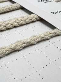 C12 Cordon En Matière Naturelle PARTIE 1, 12 % Coton, Cordon Rond, 4,0 Mm, Avec âme[Ruban Ruban Cordon] Cordon Sous-photo