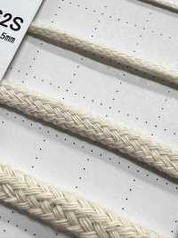 C163S Cordon En Matériau Naturel PARTIE 1 C163S Cordon Rond 4,0 Mm[Ruban Ruban Cordon] Cordon Sous-photo