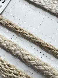 KNF2 Cordon En Matériau Naturel PARTIE 2 Kénaf 2 Cordon Rond Avec âme De 2,0 Mm[Ruban Ruban Cordon] Cordon Sous-photo