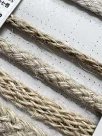 KNF3 Cordon En Matière Naturelle PARTIE 2 Kénaf 3 Cordon Rond 5,3 Mm[Ruban Ruban Cordon] Cordon Sous-photo