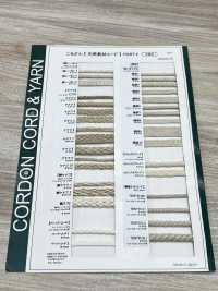 KNF3 Cordon En Matière Naturelle PARTIE 2 Kénaf 3 Cordon Rond 5,3 Mm[Ruban Ruban Cordon] Cordon Sous-photo