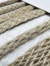 KNF6 Cordon En Matériau Naturel PARTIE 2 Kénaf 6 Cordon Rond 4,0 Mm[Ruban Ruban Cordon] Cordon Sous-photo