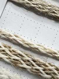 CK1 Cordon En Matière Naturelle PARTIE 2 Coton Kénaf 1 Cordon Rond 3,0 Mm[Ruban Ruban Cordon] Cordon Sous-photo