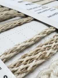 CK1 Cordon En Matière Naturelle PARTIE 2 Coton Kénaf 1 Cordon Rond 3,0 Mm[Ruban Ruban Cordon] Cordon Sous-photo