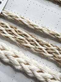 CK2 Cordon En Matière Naturelle PARTIE 2 Coton Kénaf Cordon De Sac 7,5 Mm[Ruban Ruban Cordon] Cordon Sous-photo
