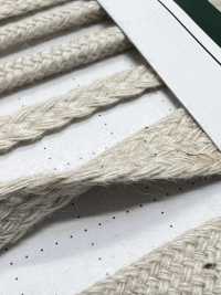 CL9 Cordon En Lin Naturel PARTIE 2, Cordon Pour Sac De 9 Sacs, 13,0 Mm[Ruban Ruban Cordon] Cordon Sous-photo