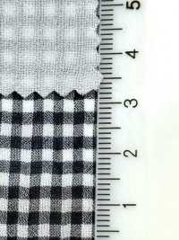 14428 80 % Coton Simple Fil, Voile De Coton, Mousseline, Motif Vichy, Triple Lavage[Fabrication De Textile] SUNWELL Sous-photo