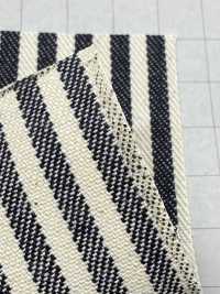 W3333-D Denim Hickory à Rayures Audacieuses En Coton 10 Oz[Fabrication De Textile] Textiles Yoshiwa Sous-photo