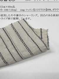 26265 40 Fils Simples En Coton Froncé à Rayures Brossées[Fabrication De Textile] SUNWELL Sous-photo