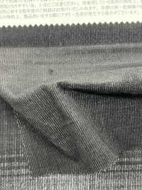 26264 Chemise à Carreaux En Velours Côtelé Noir Sulfuré 21well[Fabrication De Textile] SUNWELL Sous-photo