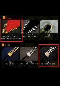 10-BK-CO-C Fermeture éclair Vintage WALDES , Noire, Taille 10, Ruban En Coton, Extrémité Fermée Attache Asahi Sous-photo