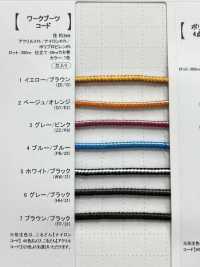 WBC Cordon Rond Pour Bottes De Travail, 3,0 Mm[Ruban Ruban Cordon] Cordon Sous-photo