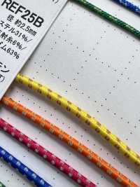 REF25B Élastique Rond Refre Dot, 1,5 Mm[Bande élastique] Cordon Sous-photo