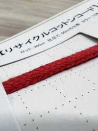 REC33S Cordon Rond En Coton Recyclé De 5,0 Mm[Ruban Ruban Cordon] Cordon Sous-photo