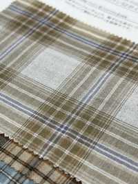 14429 80 % Coton Simple Fil, Voile Mousseline à Carreaux Multicolores, Finition Triple Lavage[Fabrication De Textile] SUNWELL Sous-photo