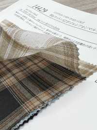 14429 80 % Coton Simple Fil, Voile Mousseline à Carreaux Multicolores, Finition Triple Lavage[Fabrication De Textile] SUNWELL Sous-photo