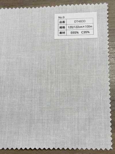 DT4830 Entoilage thermocollant double point coton polyester