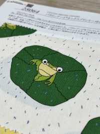 28064 Art Paralympique ® Oxford～Animaux Drôles～[Fabrication De Textile] SUNWELL Sous-photo