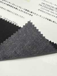 HK2002B Toile Chambray Indigo, Enduite D'encre De Chine, Sans Lavage[Fabrication De Textile] KOYAMA Sous-photo