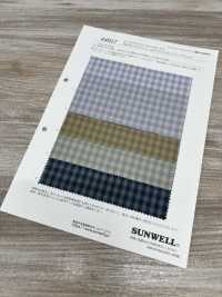 44017 30 Fils Polyester/Rayonne Toro Mini Ombre Check[Fabrication De Textile] SUNWELL Sous-photo