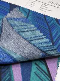 4244 Popeline élégante Et Décontractée Feuilles De Bananier[Fabrication De Textile] VANCET Sous-photo