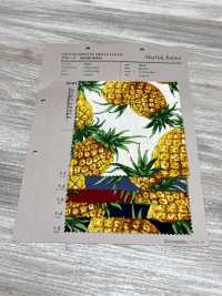 4247 Popeline élégante Et Décontractée ANANAS[Fabrication De Textile] VANCET Sous-photo