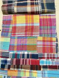 INDIA-2156 Patchwork Madras[Fabrication De Textile] ARINOBE Sous-photo