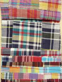 INDIA-2156 Patchwork Madras[Fabrication De Textile] ARINOBE Sous-photo