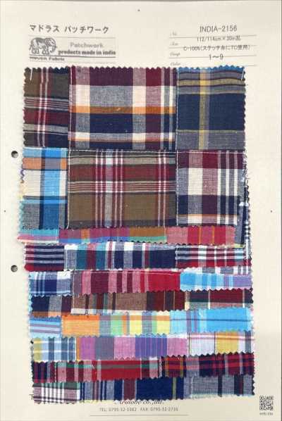 INDIA-2156 Patchwork Madras