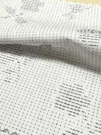 A-1528 Jacquard à Fleurs De Style Sashiko[Fabrication De Textile] ARINOBE Sous-photo