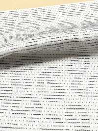 A-1664 Jacquard à Motif Cachemire Style Sashiko[Fabrication De Textile] ARINOBE Sous-photo