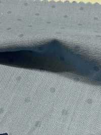 A-1510 Imprimé Indigo à Fleurs Et à Pois[Fabrication De Textile] ARINOBE Sous-photo