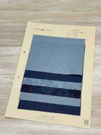 A-1510 Imprimé Indigo à Fleurs Et à Pois[Fabrication De Textile] ARINOBE Sous-photo