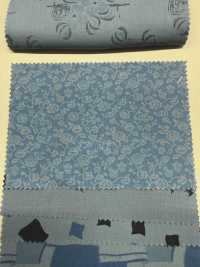 A-1532 Imprimé Teint à L'indigo à Motifs Variés[Fabrication De Textile] ARINOBE Sous-photo