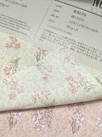 83076 Collection Nostalgie Freesia En Coton Non Blanchi 60[Fabrication De Textile] VANCET Sous-photo