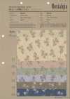 83076 Collection Nostalgie Freesia En Coton Non Blanchi 60